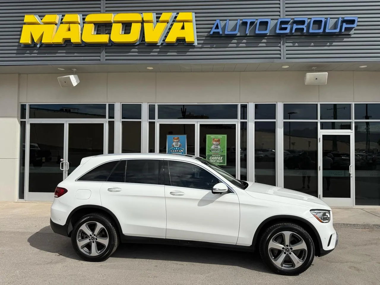 White 2020 MERCEDES-BENZ GLC-CLASS GLC300 for sale in El Paso, TX