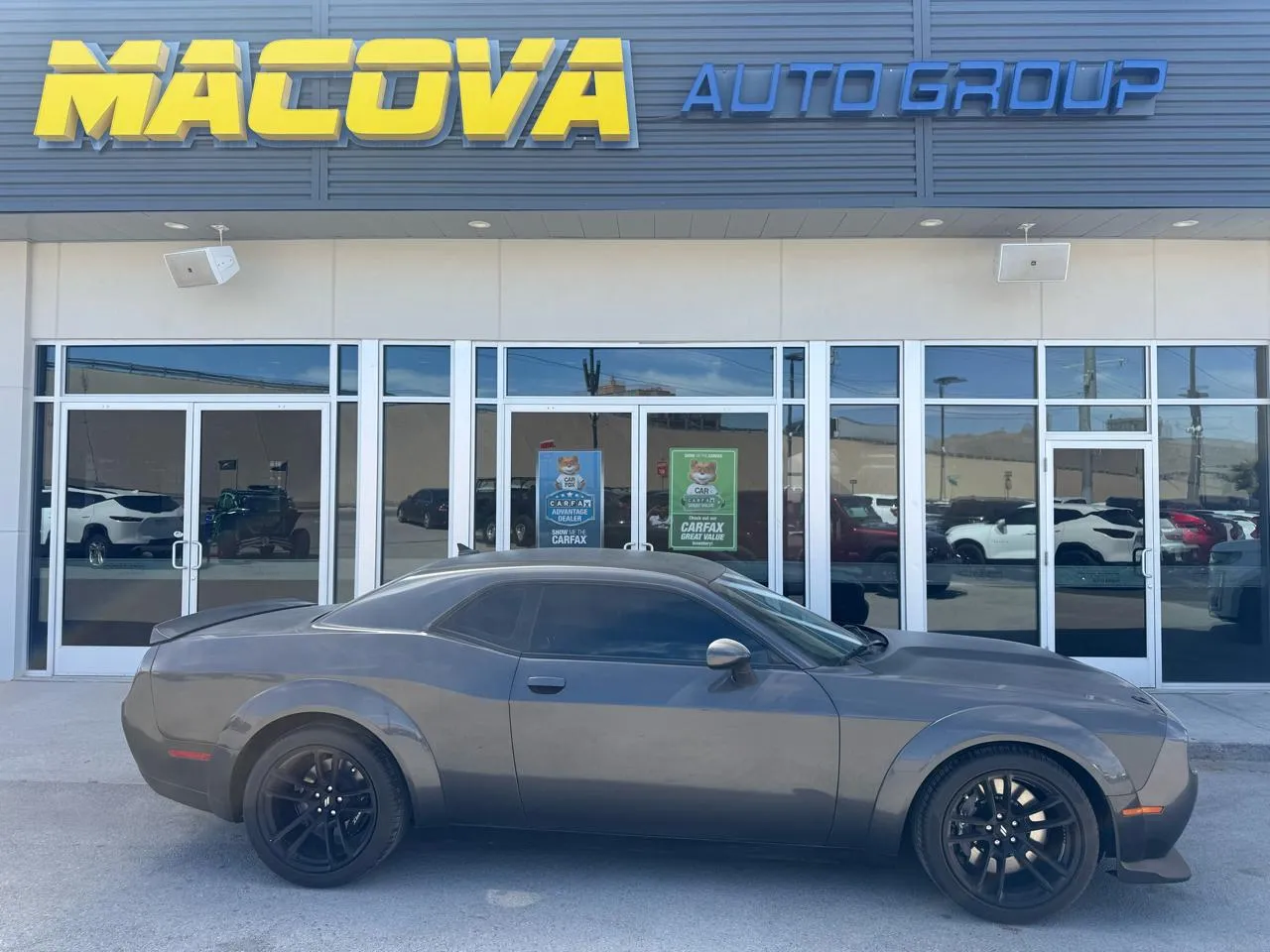 Gray 2023 DODGE CHALLENGER R/T Scat Pack for sale in El Paso, TX