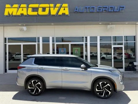 Gray 2022 MITSUBISHI OUTLANDER SEL 4WD for sale in El Paso, TX