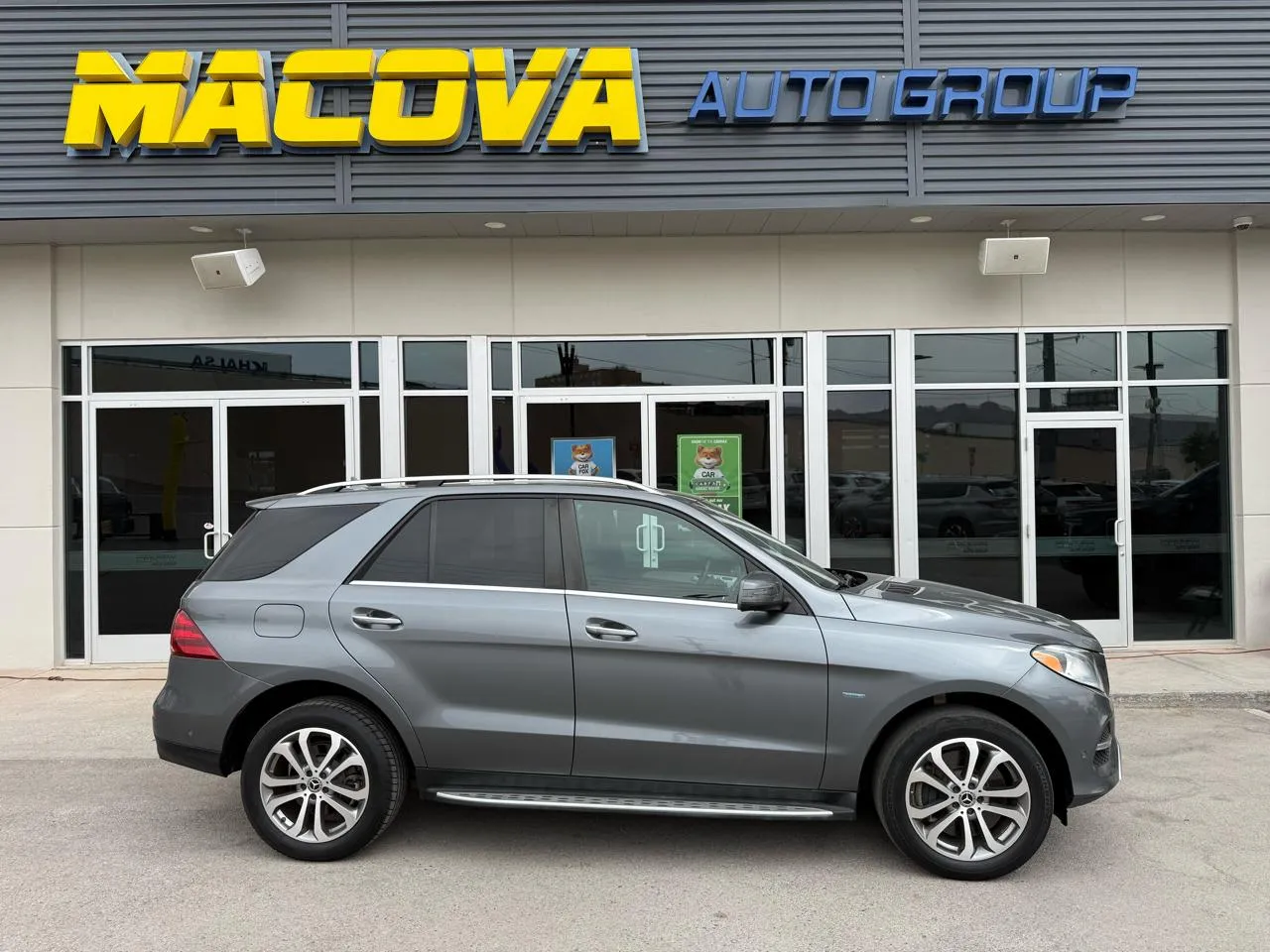 Gray 2018 MERCEDES-BENZ GLE-CLASS GLE550e 4MATIC for sale in El Paso, TX