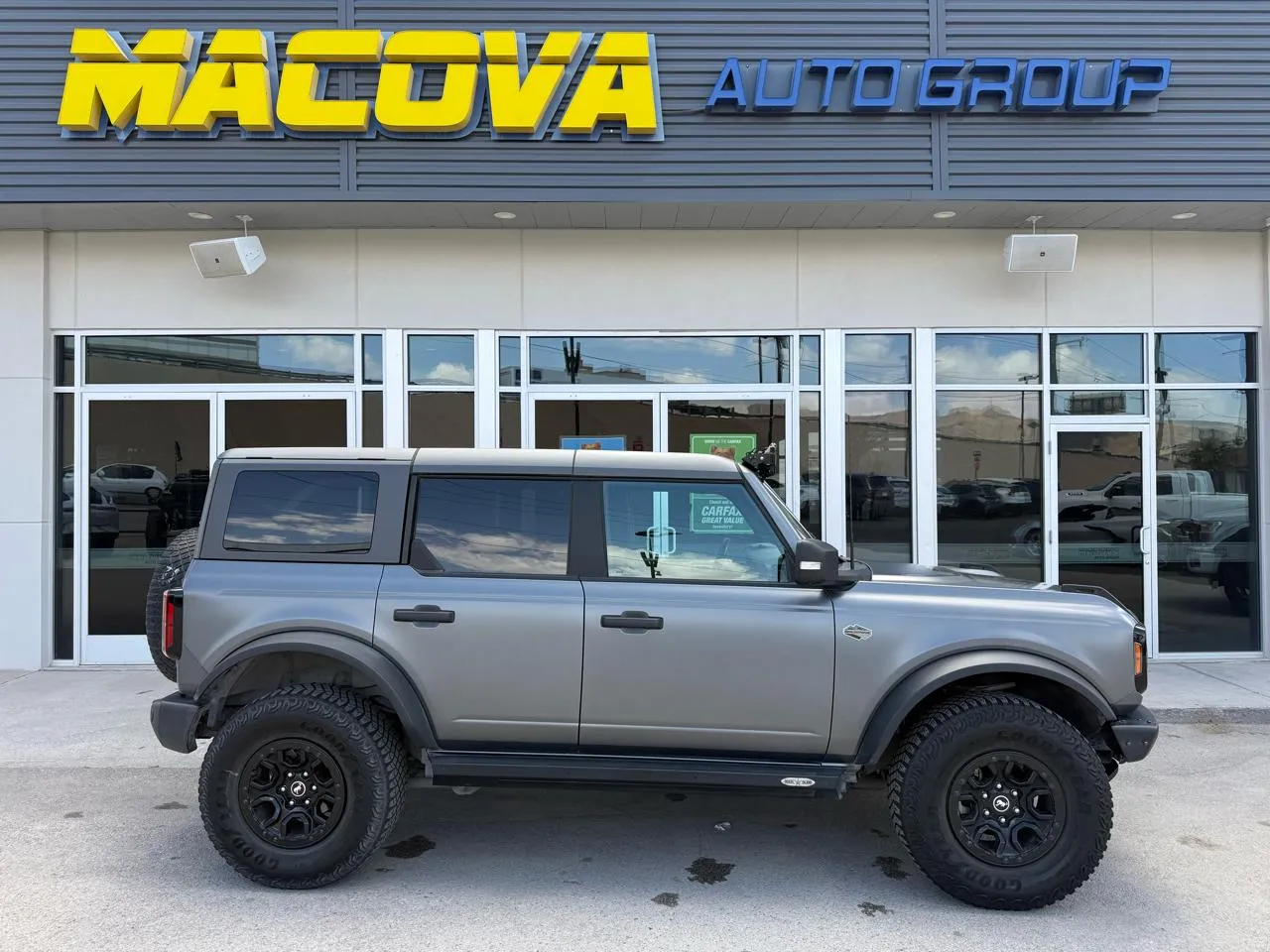 Gray 2022 FORD BRONCO Base 4-Door w/Advanced for sale in El Paso, TX