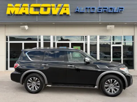 Black 2019 NISSAN ARMADA Platinum 2WD for sale in El Paso, TX