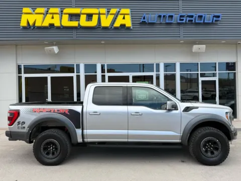 Silver 2023 FORD F-150 Raptor SuperCrew 4WD for sale in El Paso, TX