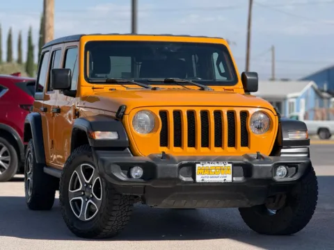 Photos of 2021 JEEP WRANGLER Unlimited Sport for sale in El Paso, TX at Macova Auto Group Inc.