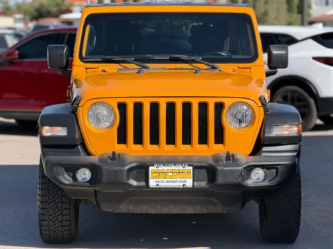 Another view of 2021 JEEP WRANGLER Unlimited Sport for sale in El Paso, TX at Macova Auto Group Inc.