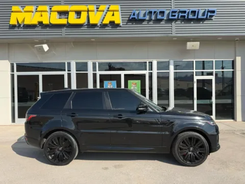 Black 2020 LAND ROVER RANGE ROVER SPORT P525 HSE for sale in El Paso, TX