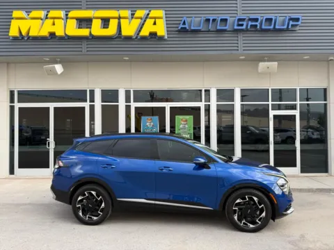 Blue 2023 KIA SPORTAGE SX-Prestige for sale in El Paso, TX