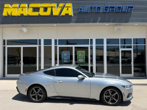Silver 2024 FORD MUSTANG EcoBoost Coupe for sale in El Paso, TX