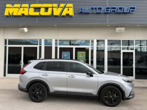 Silver 2023 Honda CR-V Hybrid Sport for sale in El Paso, TX