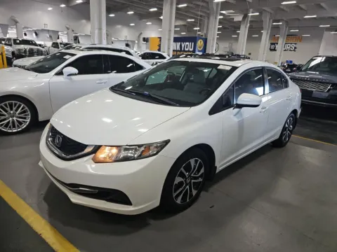 White 2014 Honda Civic Sedan for sale in El Paso, TX