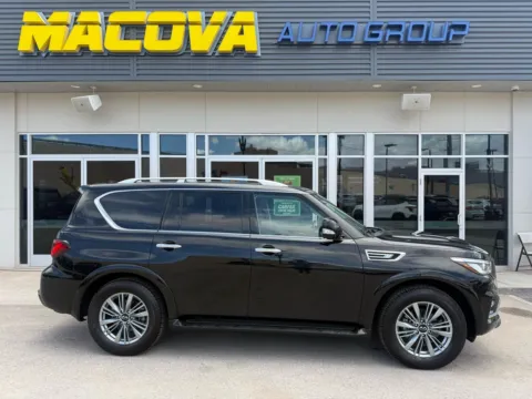 Black 2023 Infiniti QX80 Luxe for sale in El Paso, TX