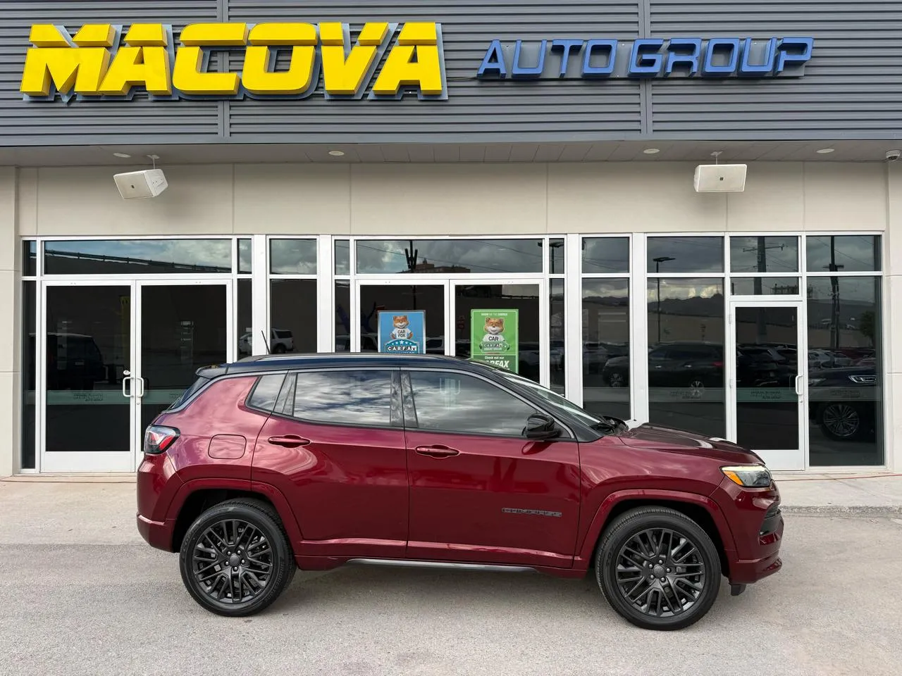 Red 2022 Jeep Compass High Altitude for sale in El Paso, TX