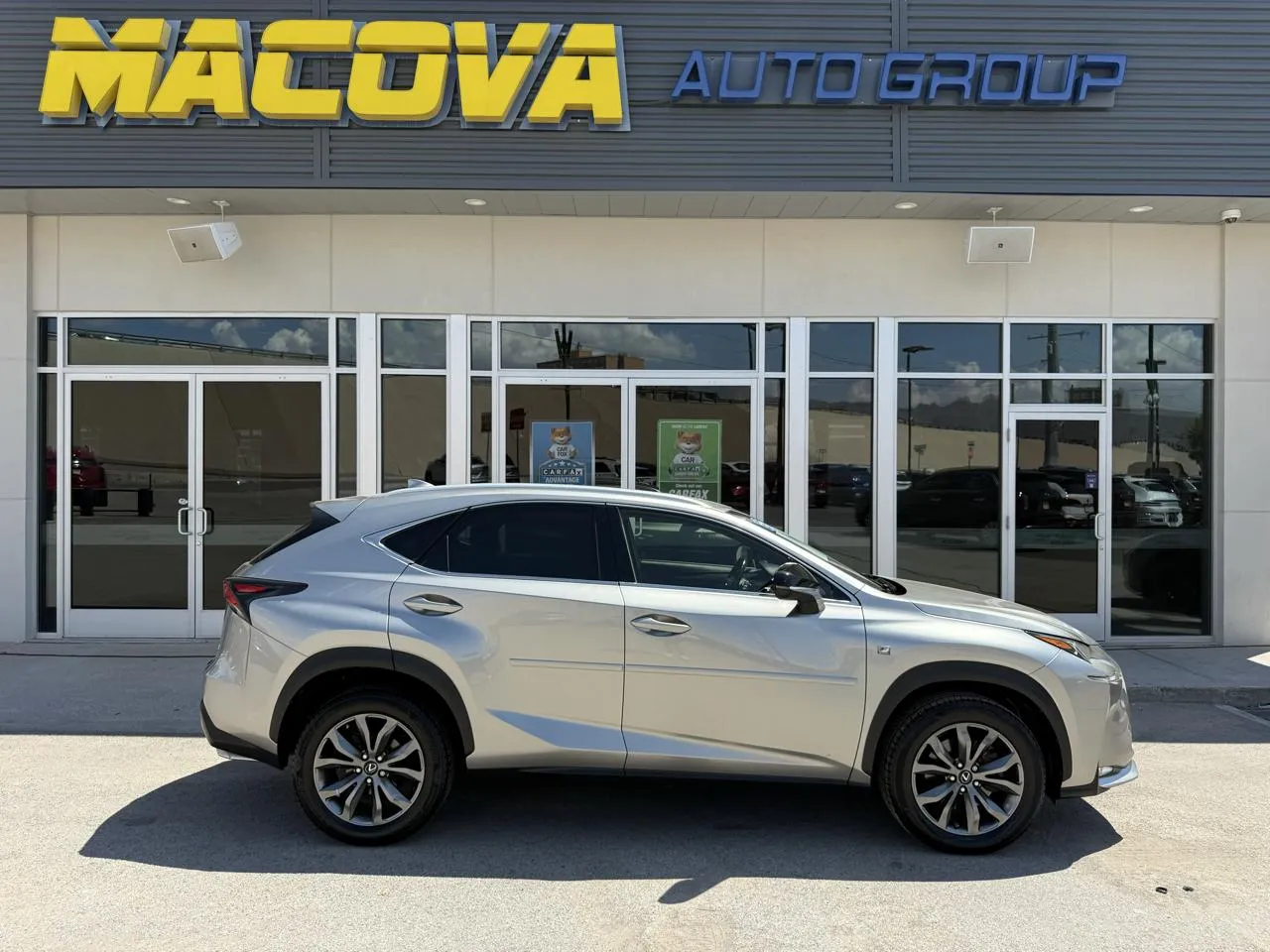Silver 2017 Lexus NX for sale in El Paso, TX