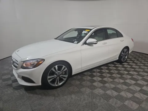 White 2018 Mercedes-Benz C-Class C 300 for sale in El Paso, TX