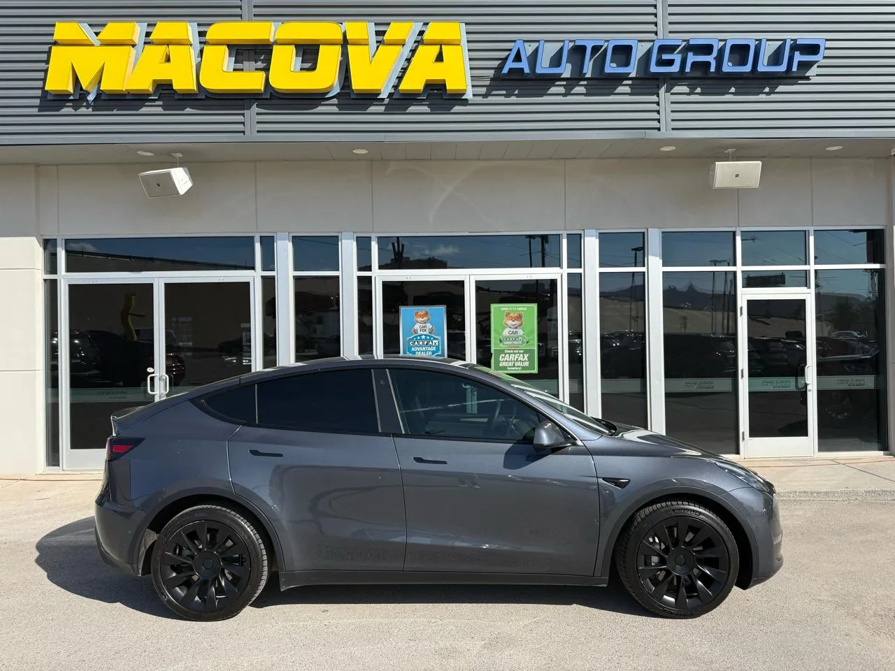 Gray 2023 Tesla Model Y for sale in El Paso, TX