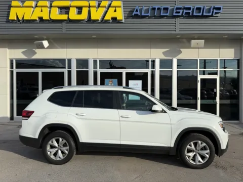White 2018 Volkswagen Atlas V6 SE 4Motion for sale in El Paso, TX