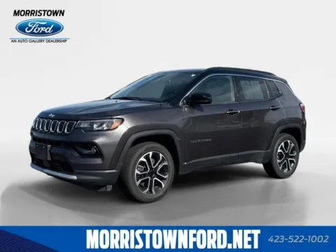 Gray 2023 Jeep Compass Limited for sale in Morristown, TN