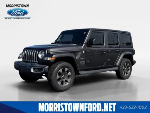 Gray 2018 Jeep Wrangler Unlimited Sahara for sale in Morristown, TN