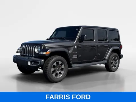Gray 2018 Jeep Wrangler Unlimited Sahara for sale in Morristown, TN