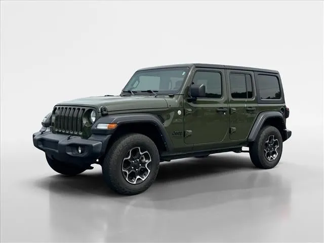 Green 2021 Jeep Wrangler Unlimited Sport S for sale in Morristown, TN