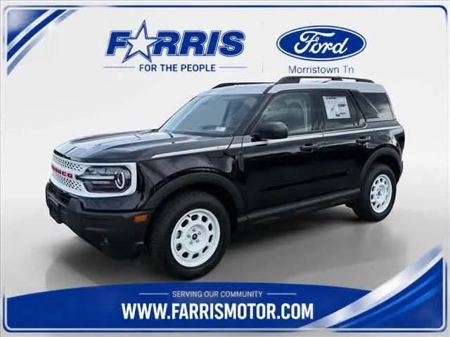Black 2025 Ford Bronco Sport Heritage for sale in Morristown, TN