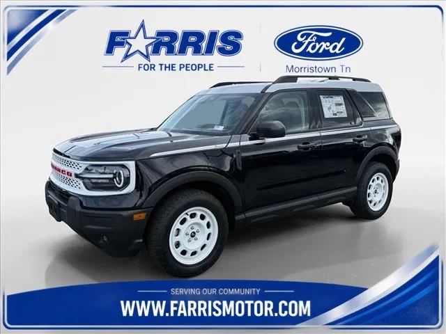 Black 2025 Ford Bronco Sport Heritage for sale in Morristown, TN