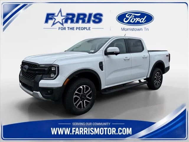 White 2025 Ford Ranger Lariat for sale in Morristown, TN