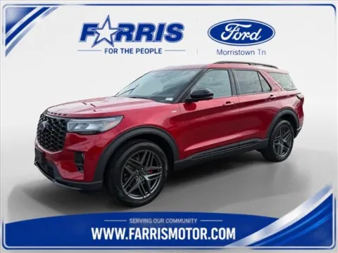 Red 2026 Ford Explorer ST-Line for sale in Morristown, TN