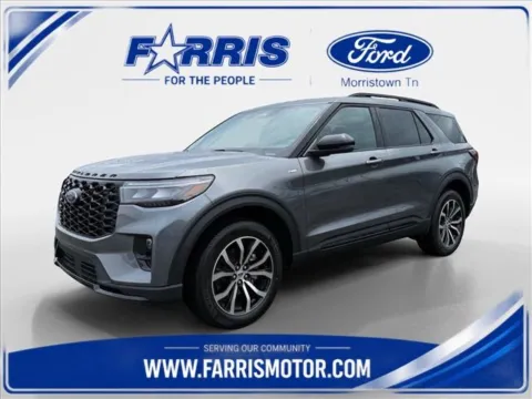 Black 2026 Ford Explorer ST-Line for sale in Morristown, TN
