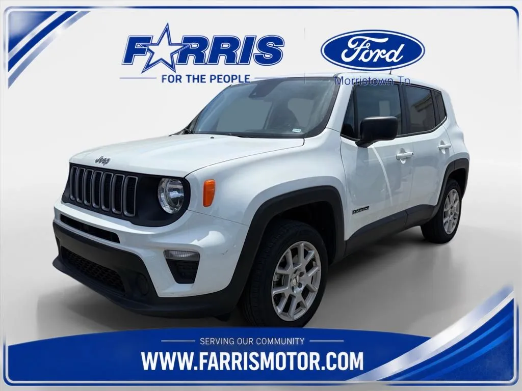 White 2023 Jeep Renegade Latitude for sale in Morristown, TN