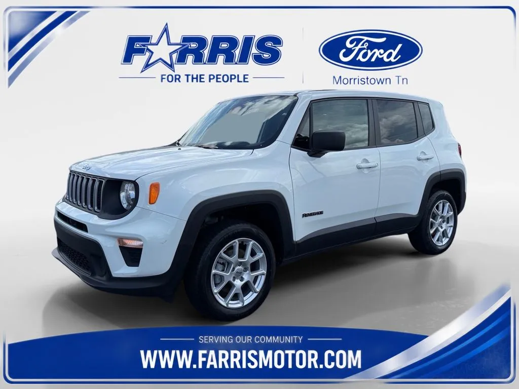 White 2023 Jeep Renegade Latitude for sale in Morristown, TN