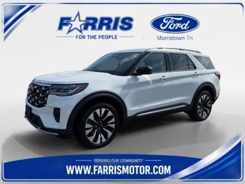 White 2026 Ford Explorer Platinum for sale in Morristown, TN