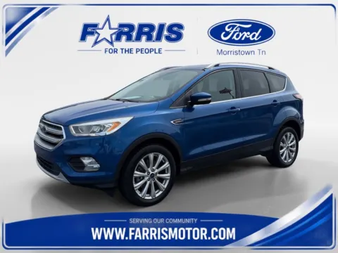 Blue 2017 Ford Escape Titanium for sale in Morristown, TN