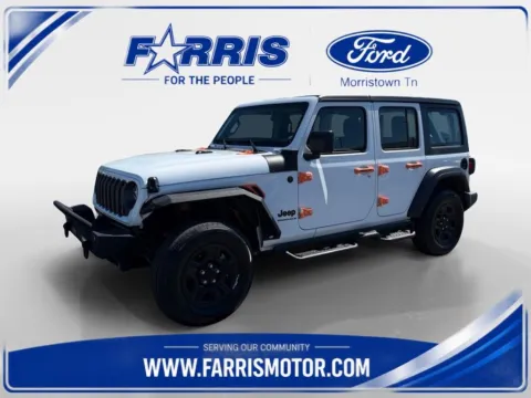 White 2025 Jeep Wrangler Sport for sale in Morristown, TN