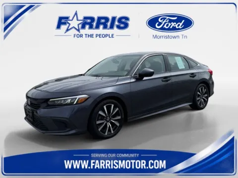 Black 2022 Honda Civic EX for sale in Morristown, TN