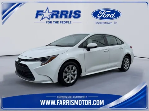 White 2024 Toyota Corolla LE for sale in Morristown, TN