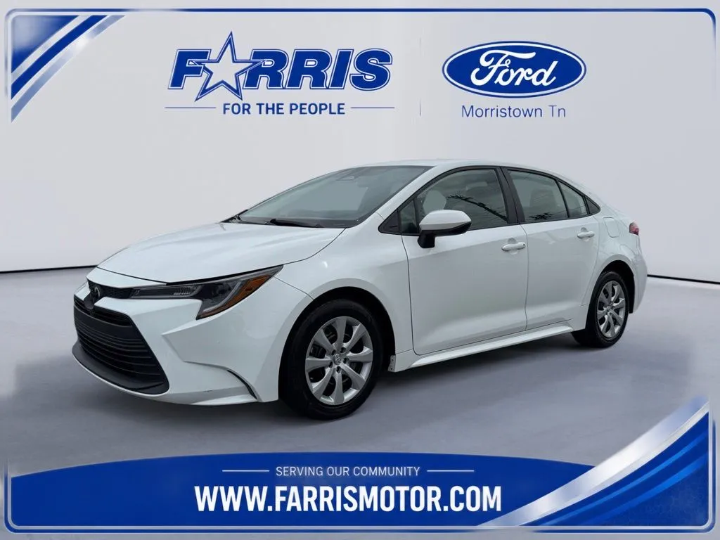 White 2024 Toyota Corolla LE for sale in Morristown, TN