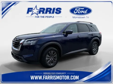 Blue 2025 Nissan Pathfinder SV for sale in Morristown, TN