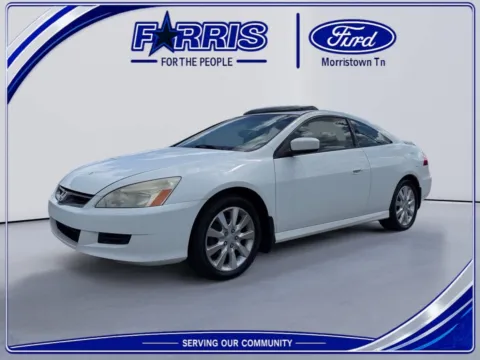 White 2006 Honda Accord EX-L V6 for sale in Morristown, TN