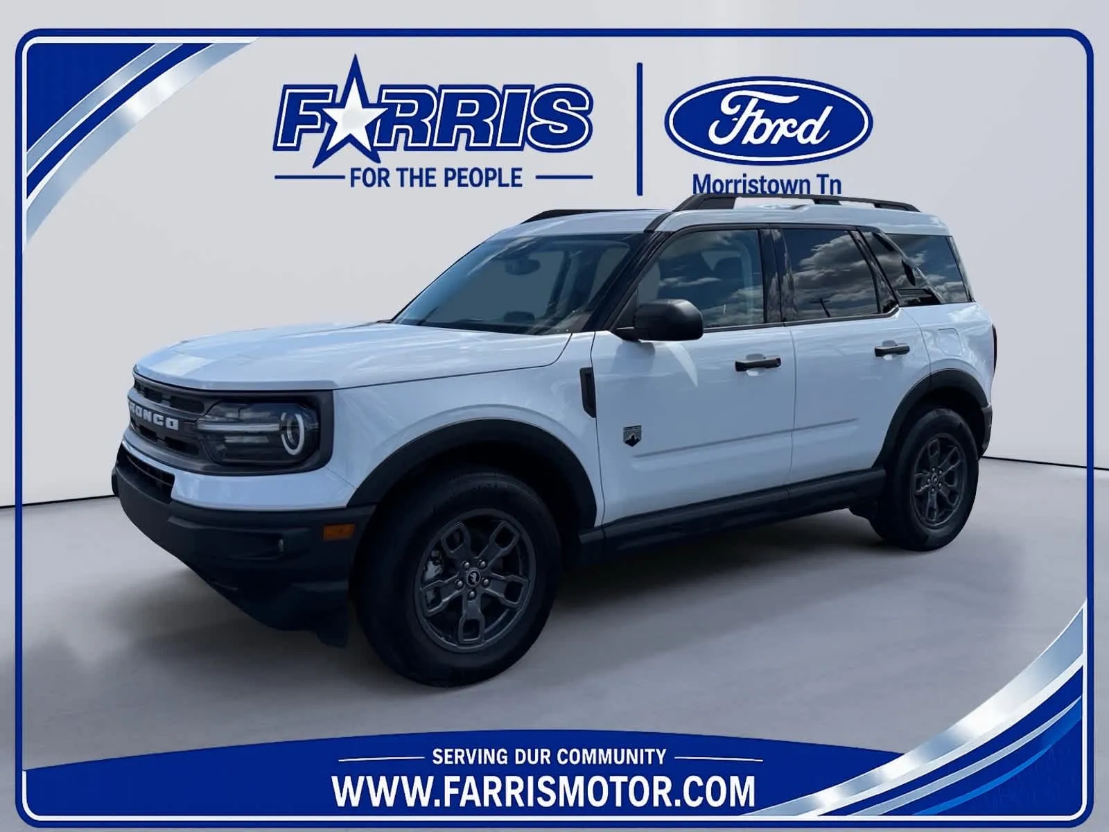 White 2024 Ford Bronco Sport Big Bend for sale in Morristown, TN