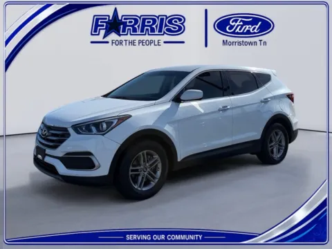 White 2018 Hyundai Santa Fe Sport 2.4L for sale in Morristown, TN