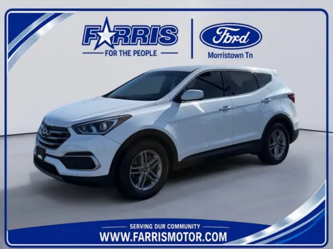 White 2018 Hyundai Santa Fe Sport 2.4L for sale in Morristown, TN