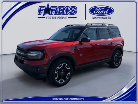 Red 2022 Ford Bronco Sport Outer Banks for sale in Morristown, TN