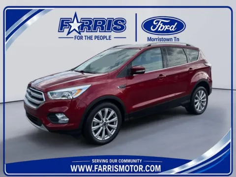 Red 2017 Ford Escape Titanium for sale in Morristown, TN