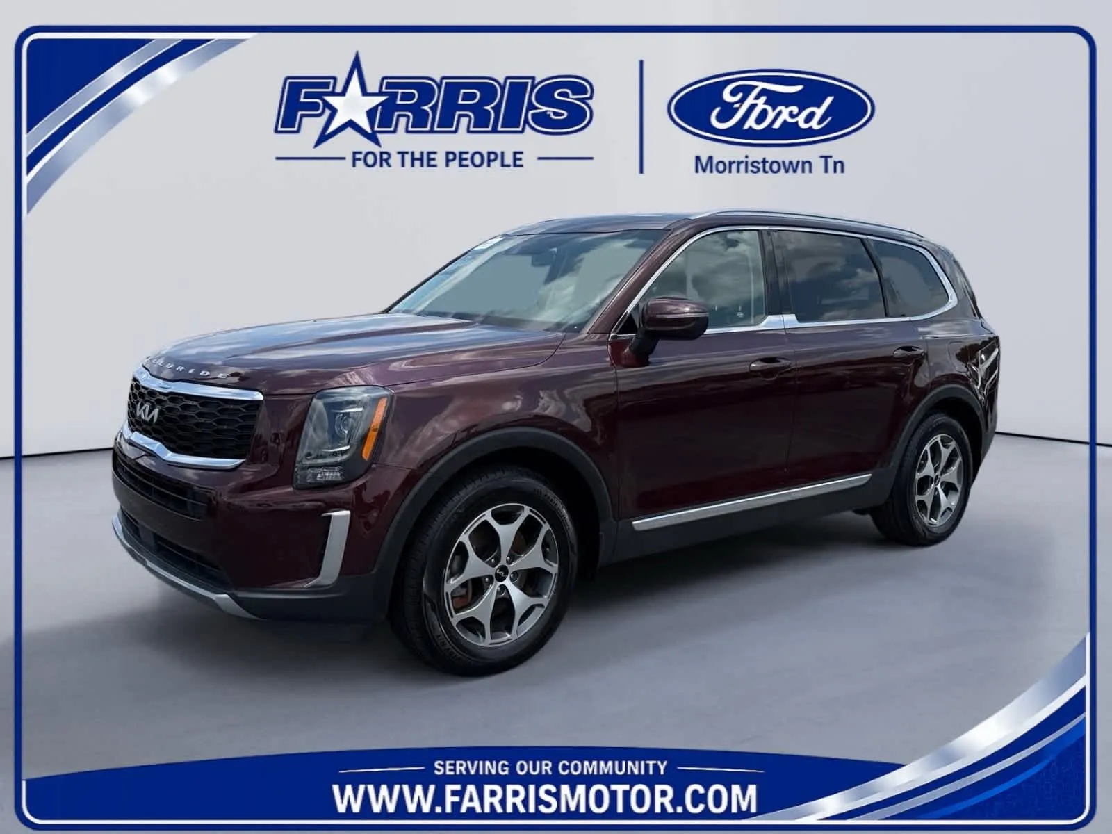 Red 2022 Kia Telluride EX for sale in Morristown, TN