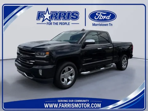 Black 2018 Chevrolet Silverado 1500 LTZ for sale in Morristown, TN