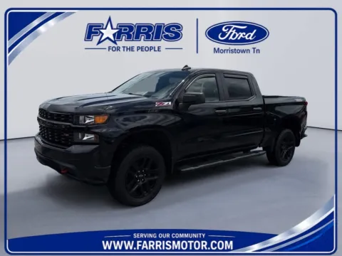Black 2021 Chevrolet Silverado 1500 Custom Trail Boss for sale in Morristown, TN