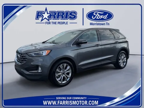Gray 2024 Ford Edge Titanium for sale in Morristown, TN