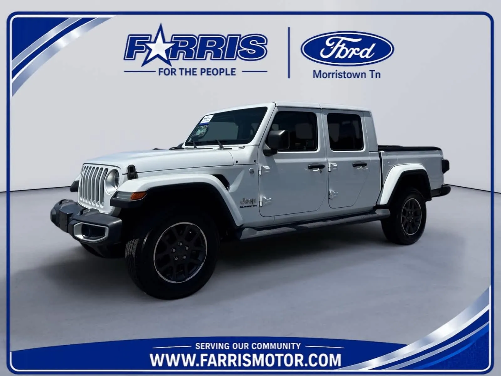 White 2020 Jeep Gladiator Overland for sale in Morristown, TN