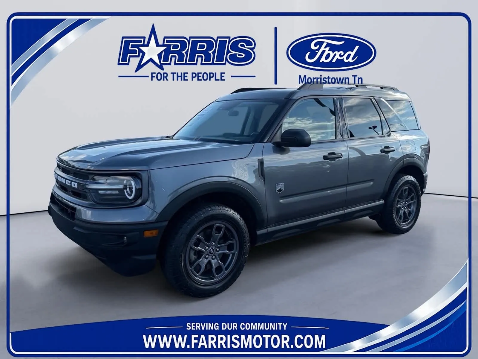 Gray 2022 Ford Bronco Sport Big Bend for sale in Morristown, TN
